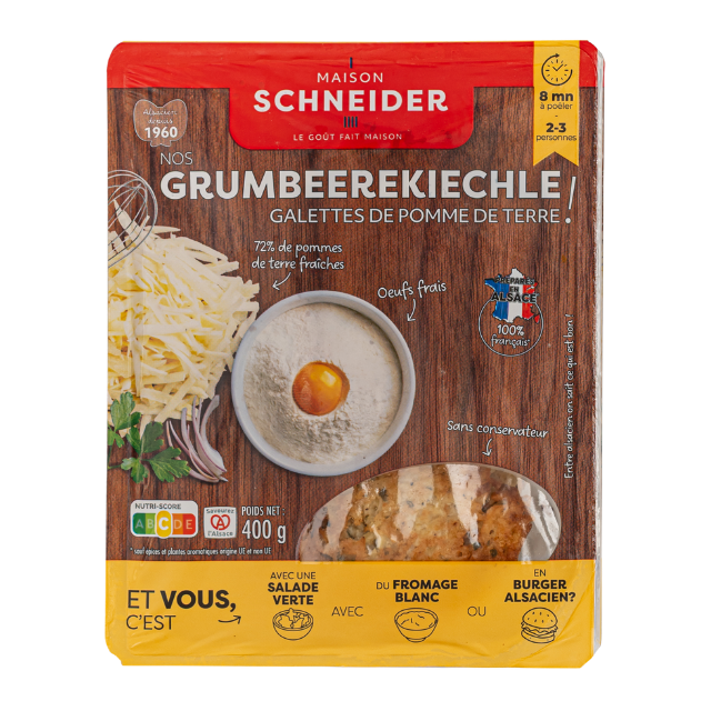 Galettes de pommes de terre